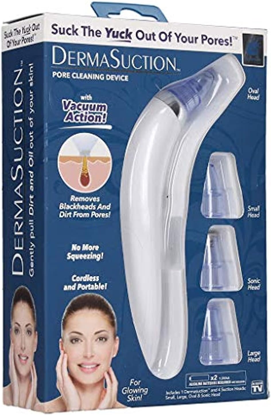 Pore Cleaning Device – Rechargeable Blackhead Remover & Facial Skin Cleaner