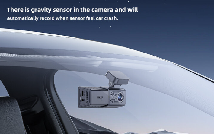 Yesido KM22 Dual Dash Camera – 1080P Front & Rear Car DVR with 1.47″ Screen