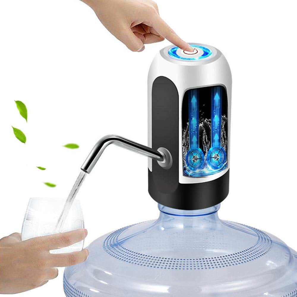 Electric Portable Water Dispenser Pump – USB Rechargeable Bottle Pump for Home, Office & Outdoor Use