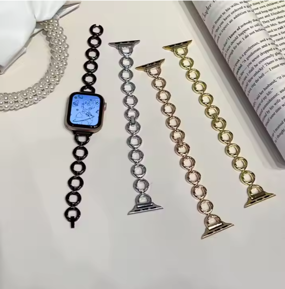 Stainless Steel Watch Band – Durable, Adjustable, and Compatible with Most Watches