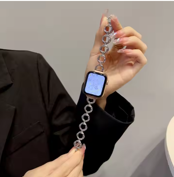 Stainless Steel Watch Band – Durable, Adjustable, and Compatible with Most Watches