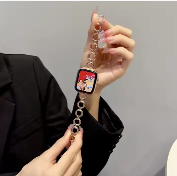 Stainless Steel Watch Band – Durable, Adjustable, and Compatible with Most Watches