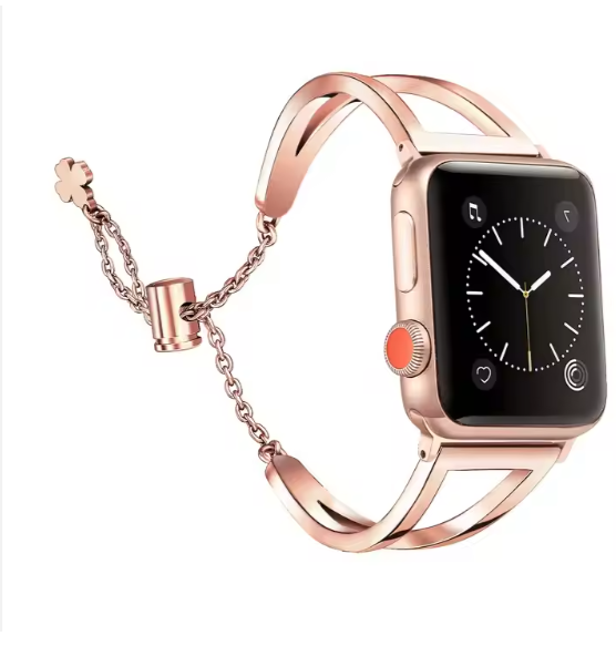 Watch Band Bangle – Stylish Adjustable Bracelet Strap for Women’s Watches